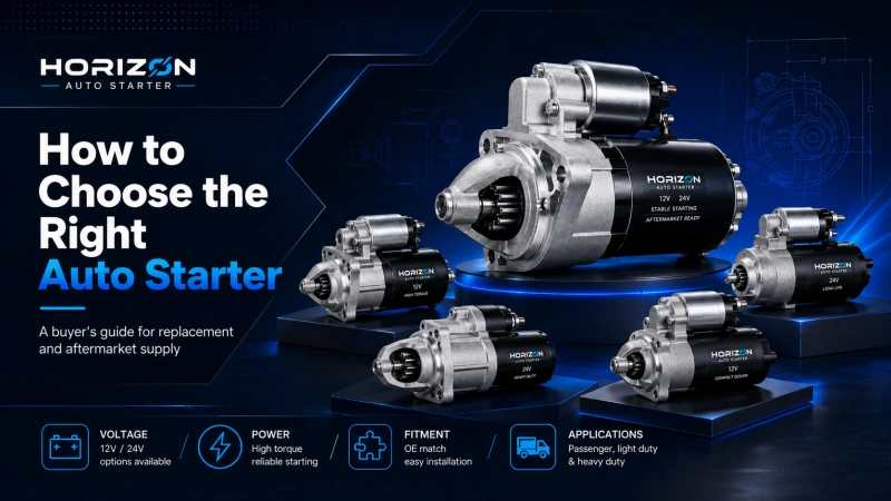 How to Choose the Right Auto Starter?